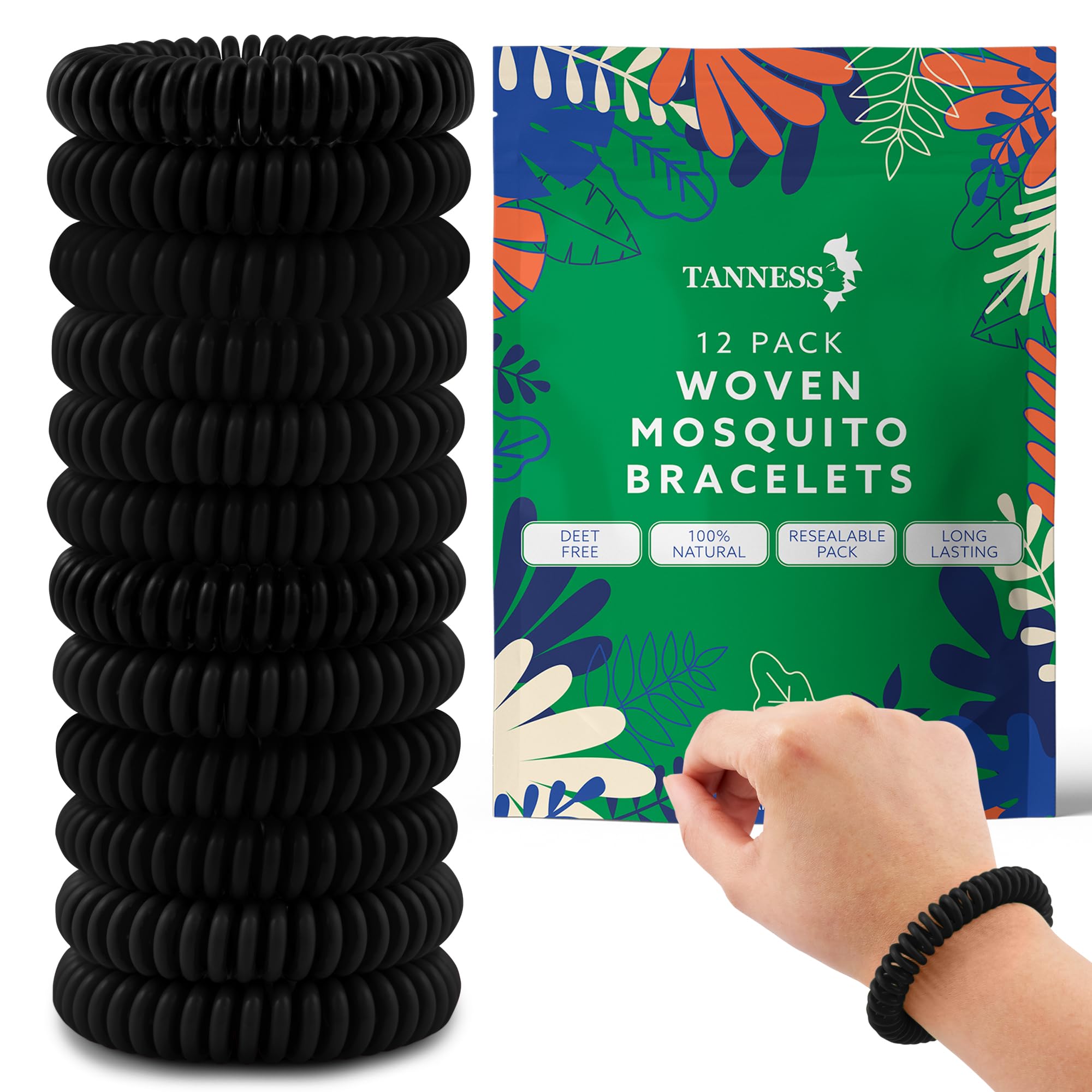 Natural Mosquito Repellent Bracelets