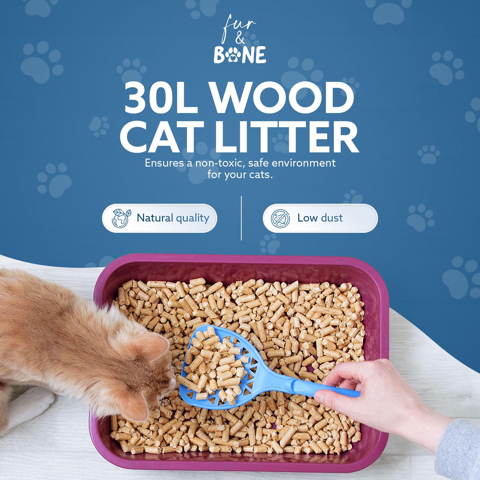 Ultra-Absorbent Wood Pellet Litter