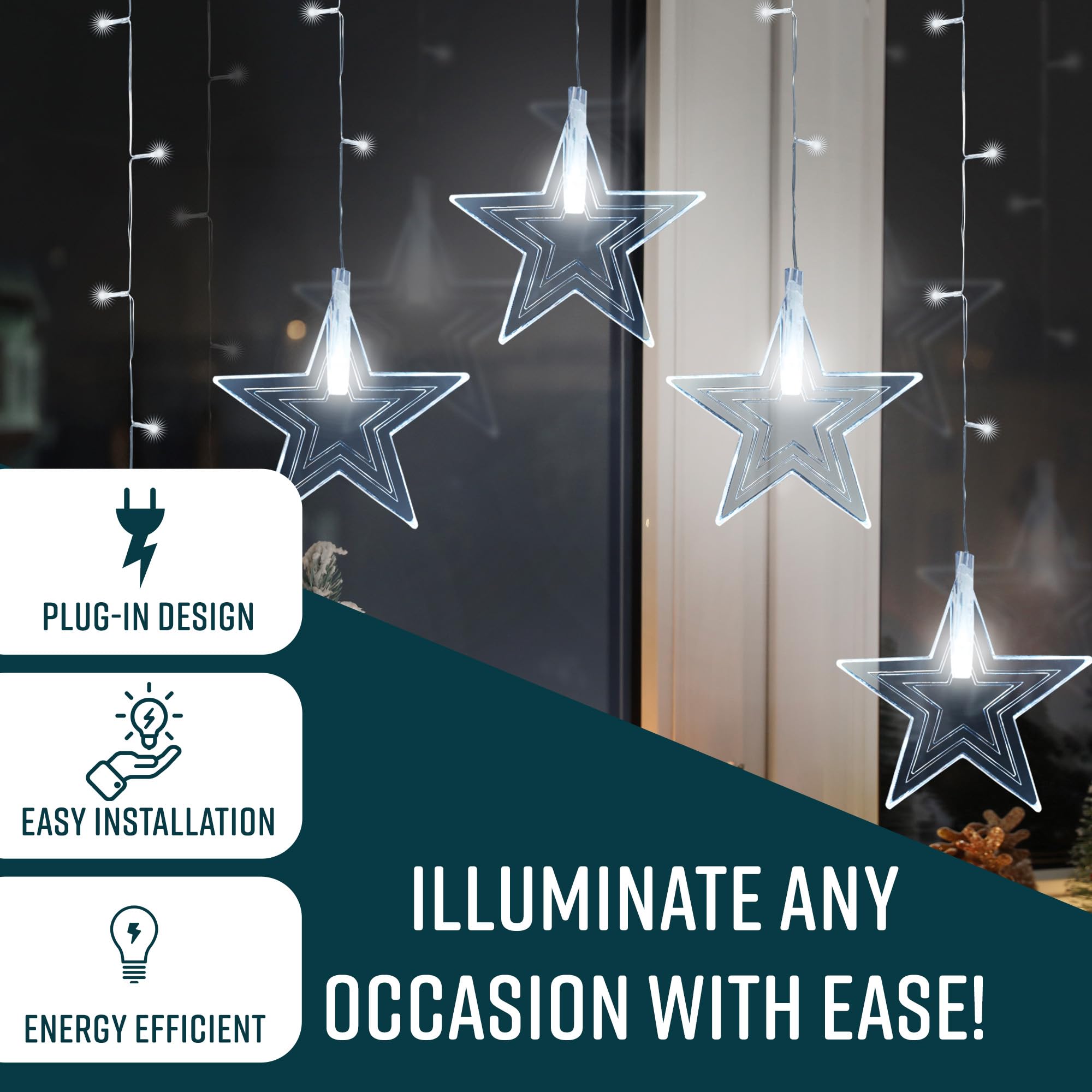 LED Window Curtain Lights