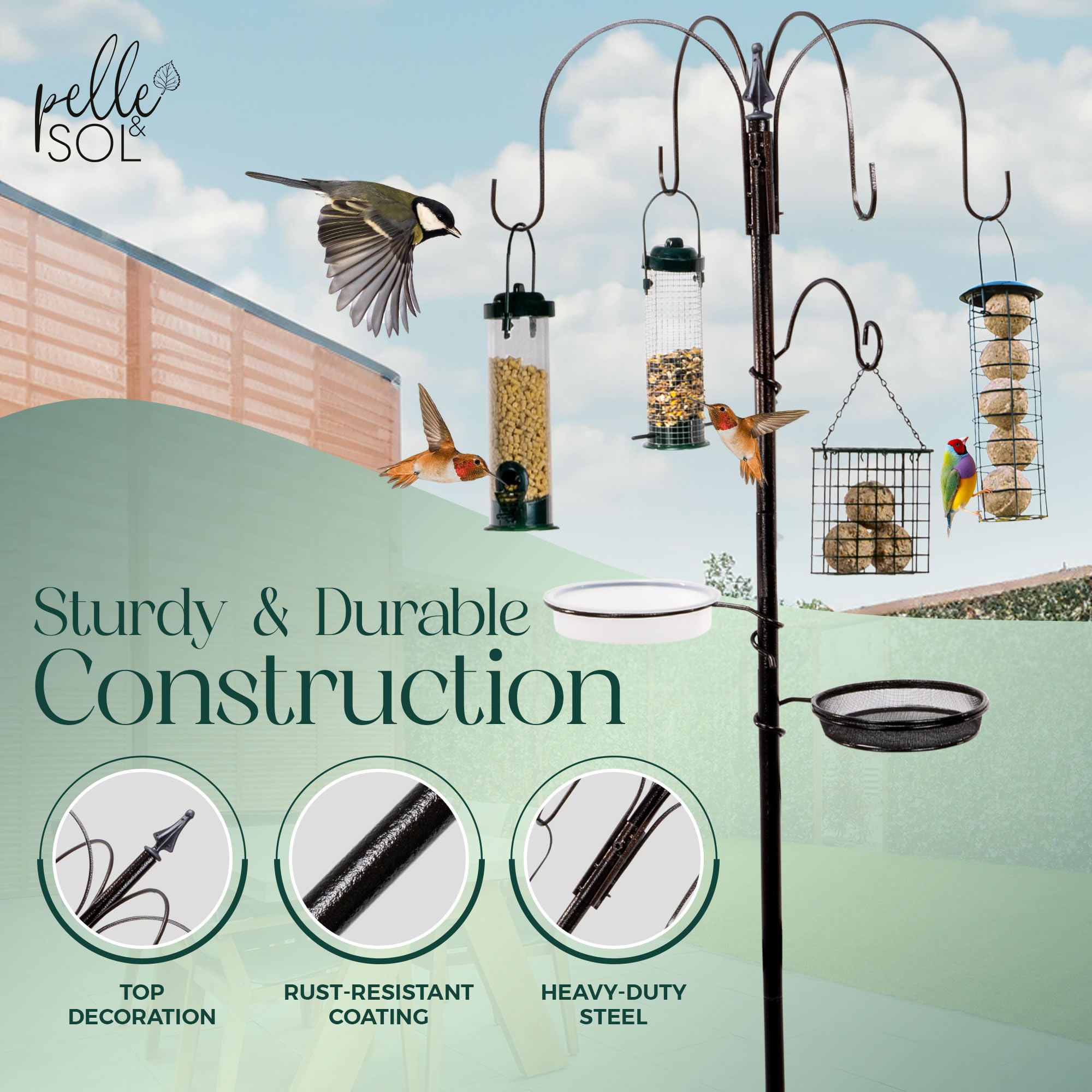 Outdoor Garden Bird Feeding Station