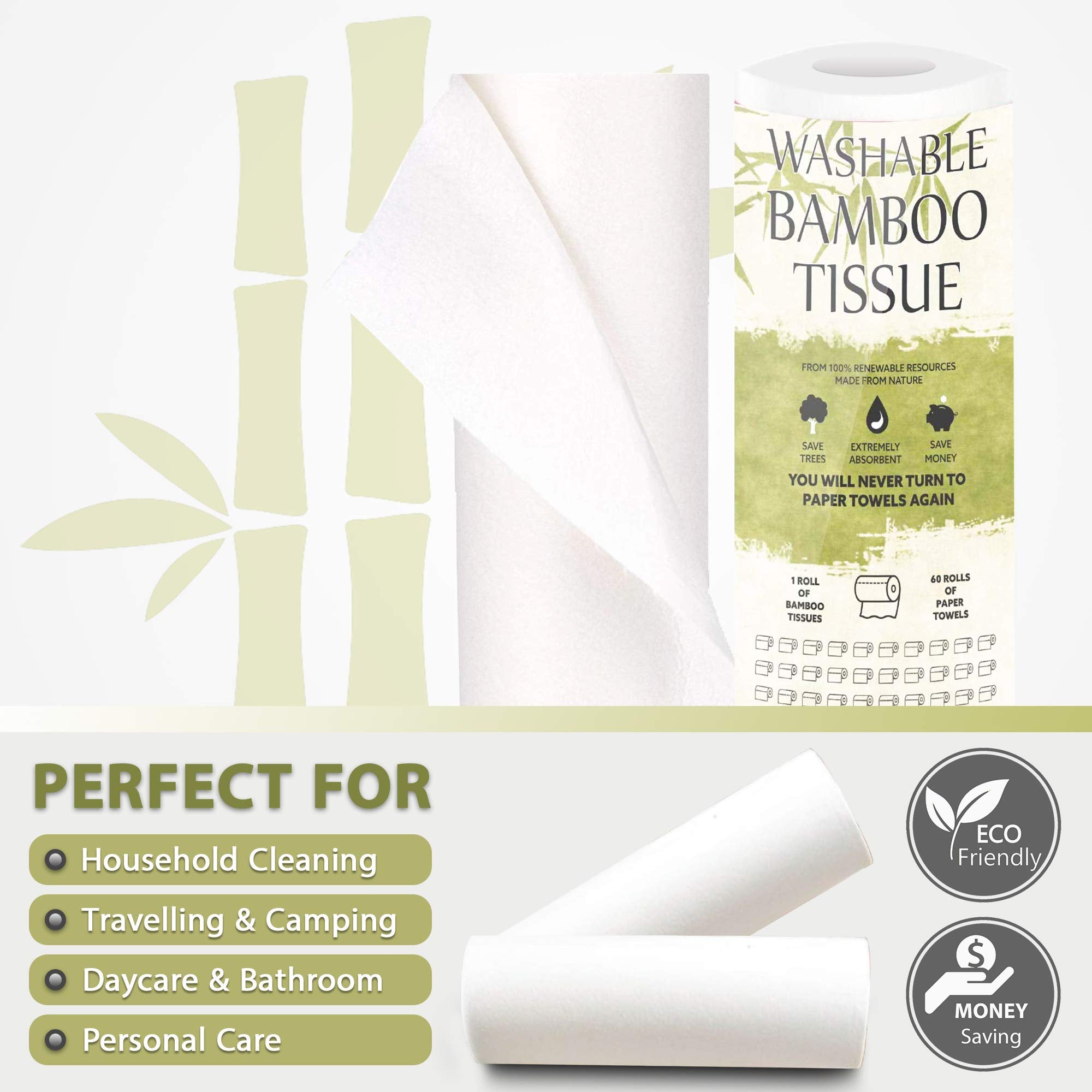 Reusable Bamboo Kitchen Roll