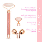 Electric Rose Quartz Face Roller