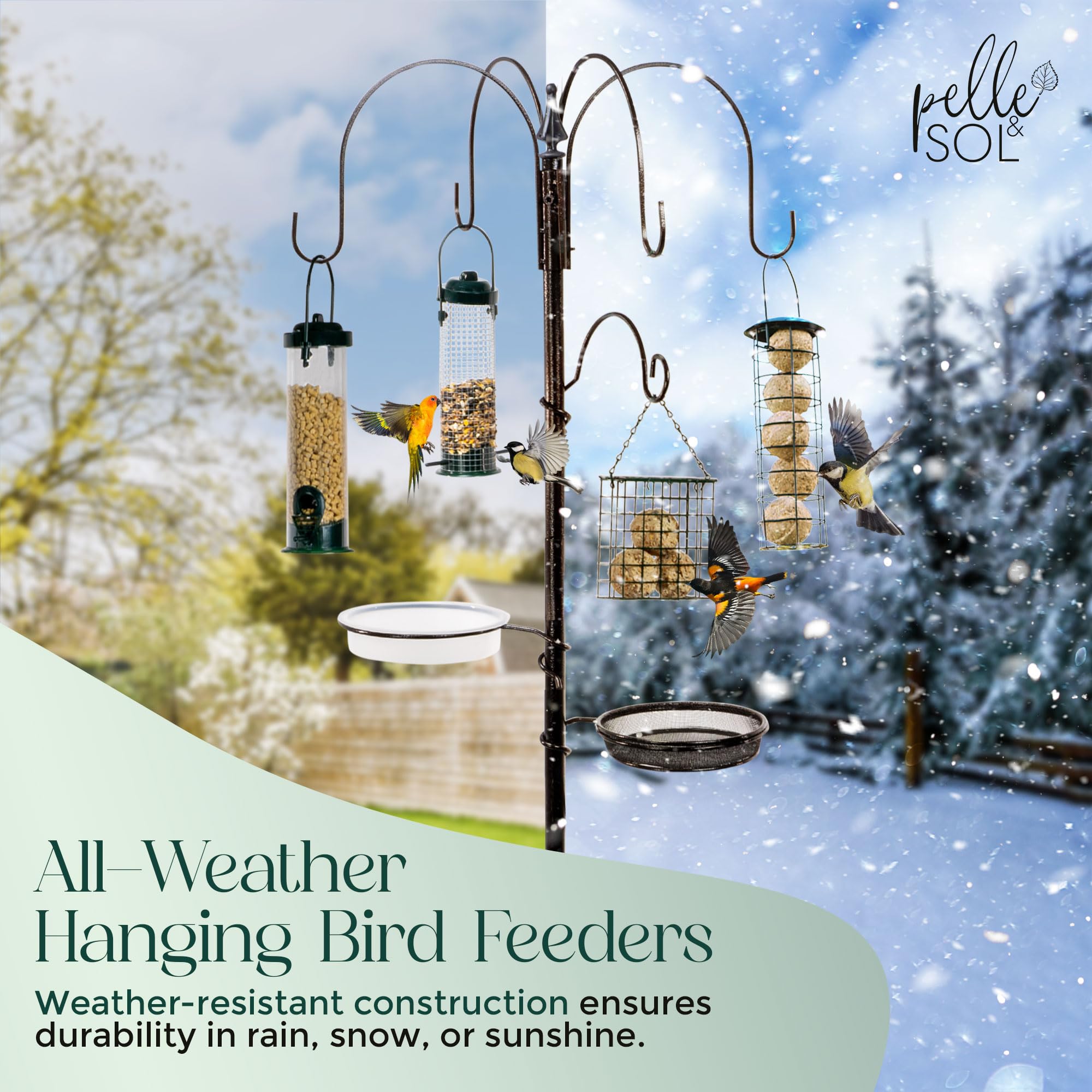 Outdoor Garden Bird Feeding Station
