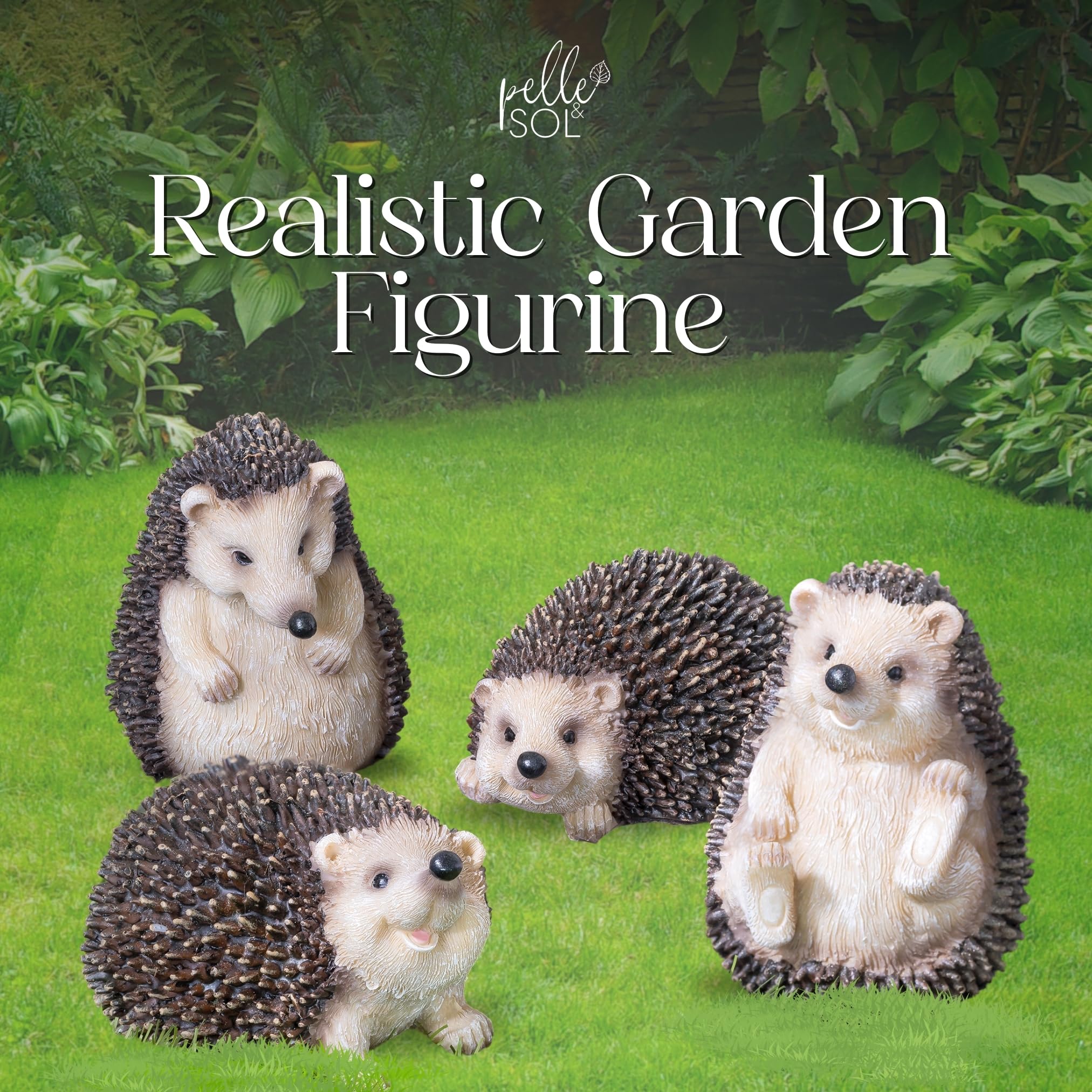 Garden Hedgehog Decorations
