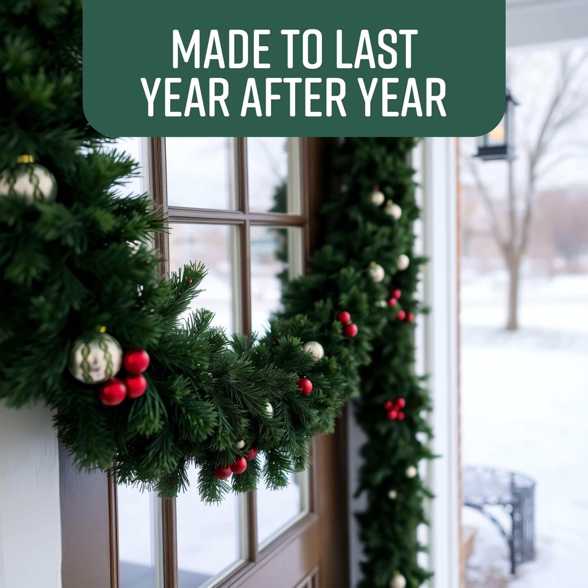 Victorian Pine Christmas Garland