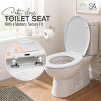 Quick Release Soft-Close Toilet Seat - DREIBACH
