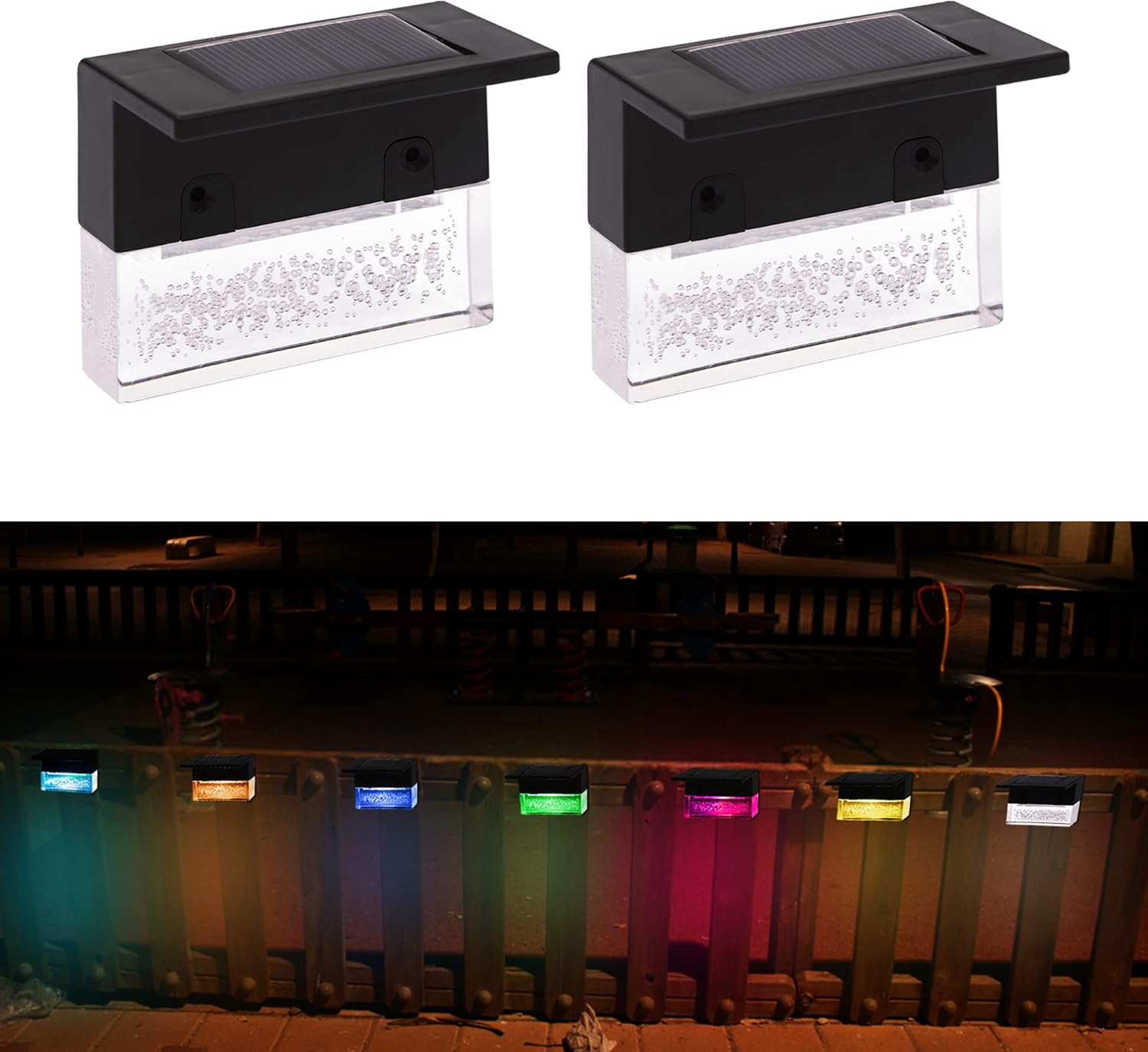 Multicolour Solar Pathway Lights
