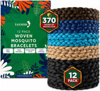 Woven Mosquito Repellent Bracelets (12-Pack) - DREIBACH