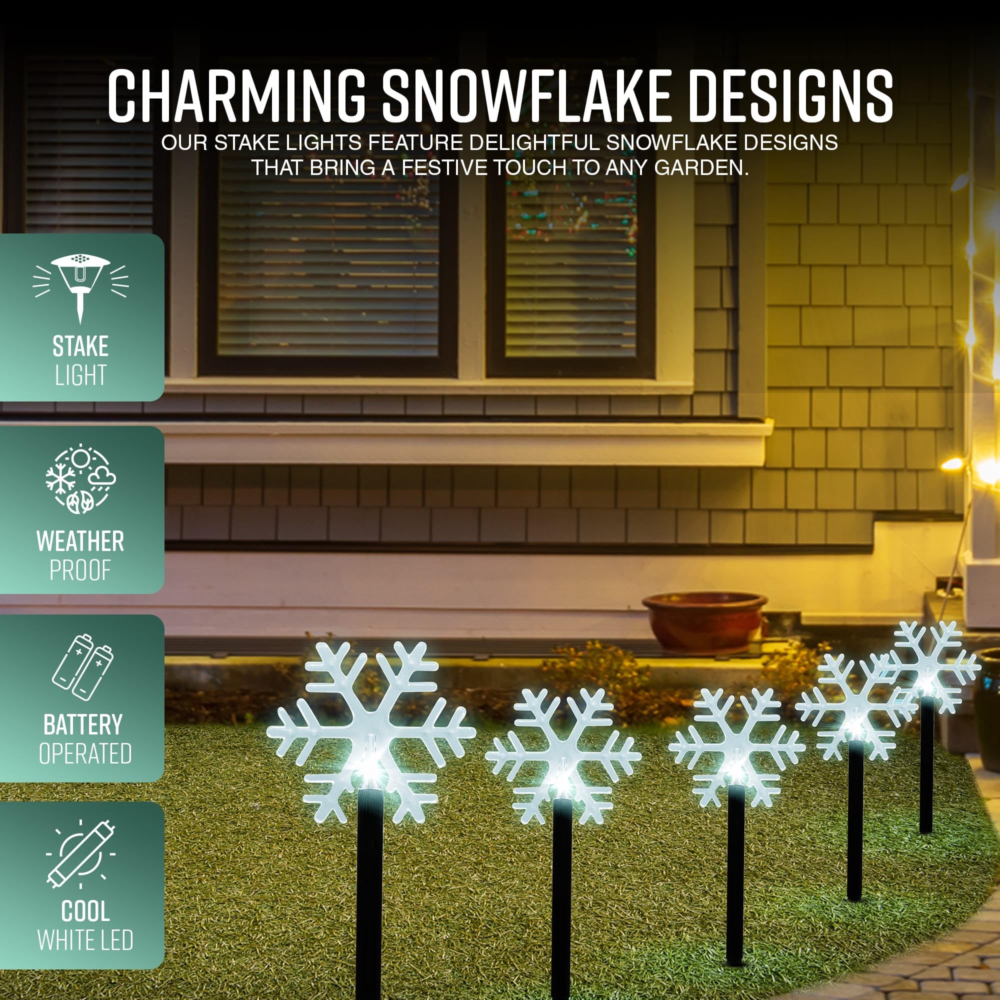 LED Christmas Pathway Lights