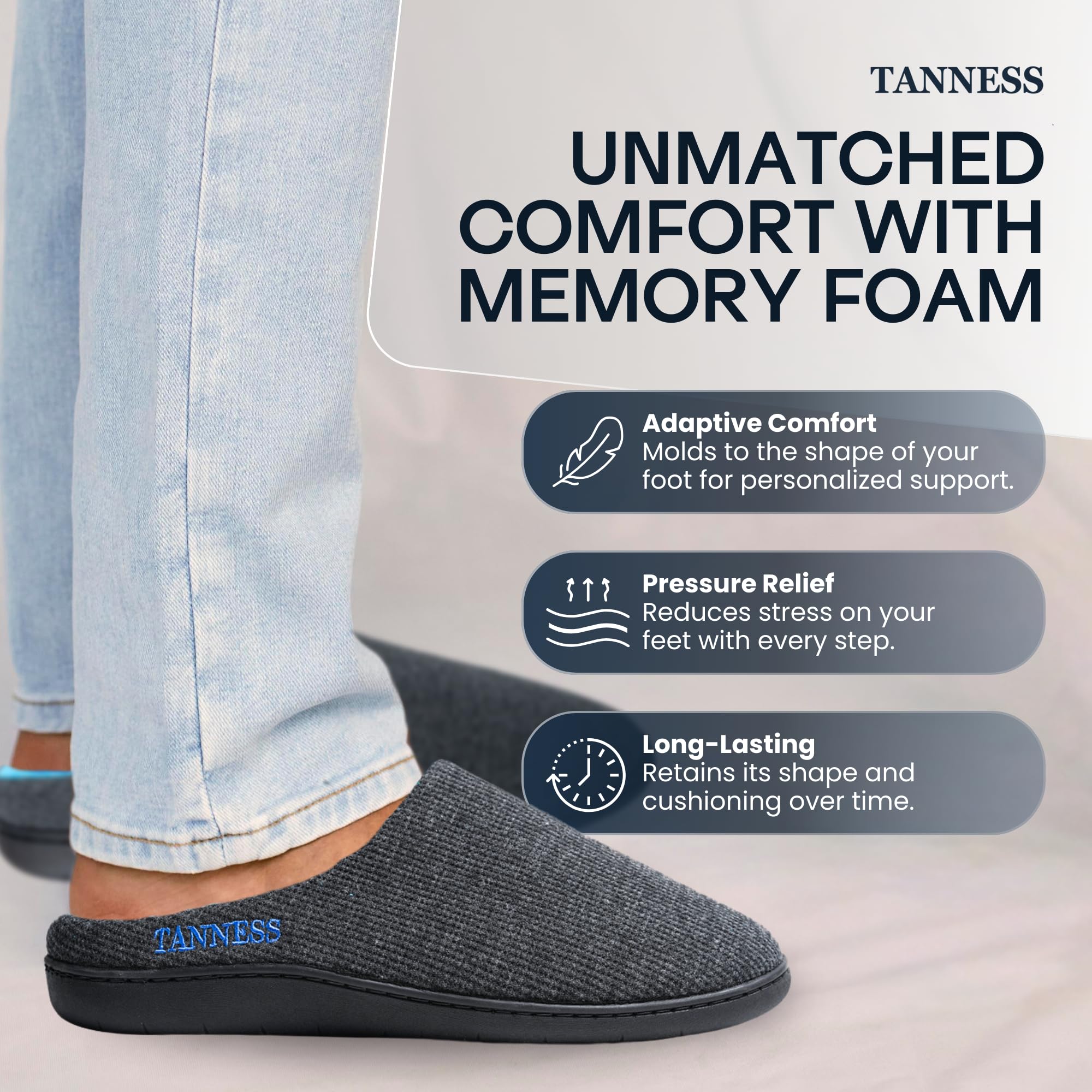 Memory Foam House Slippers