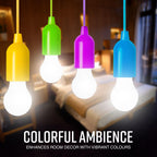 Colourful LED Pull Cord Lights