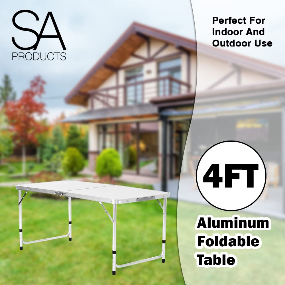 4ft Folding Outdoor Table