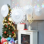 Elegant Paper Snowflake Decorations