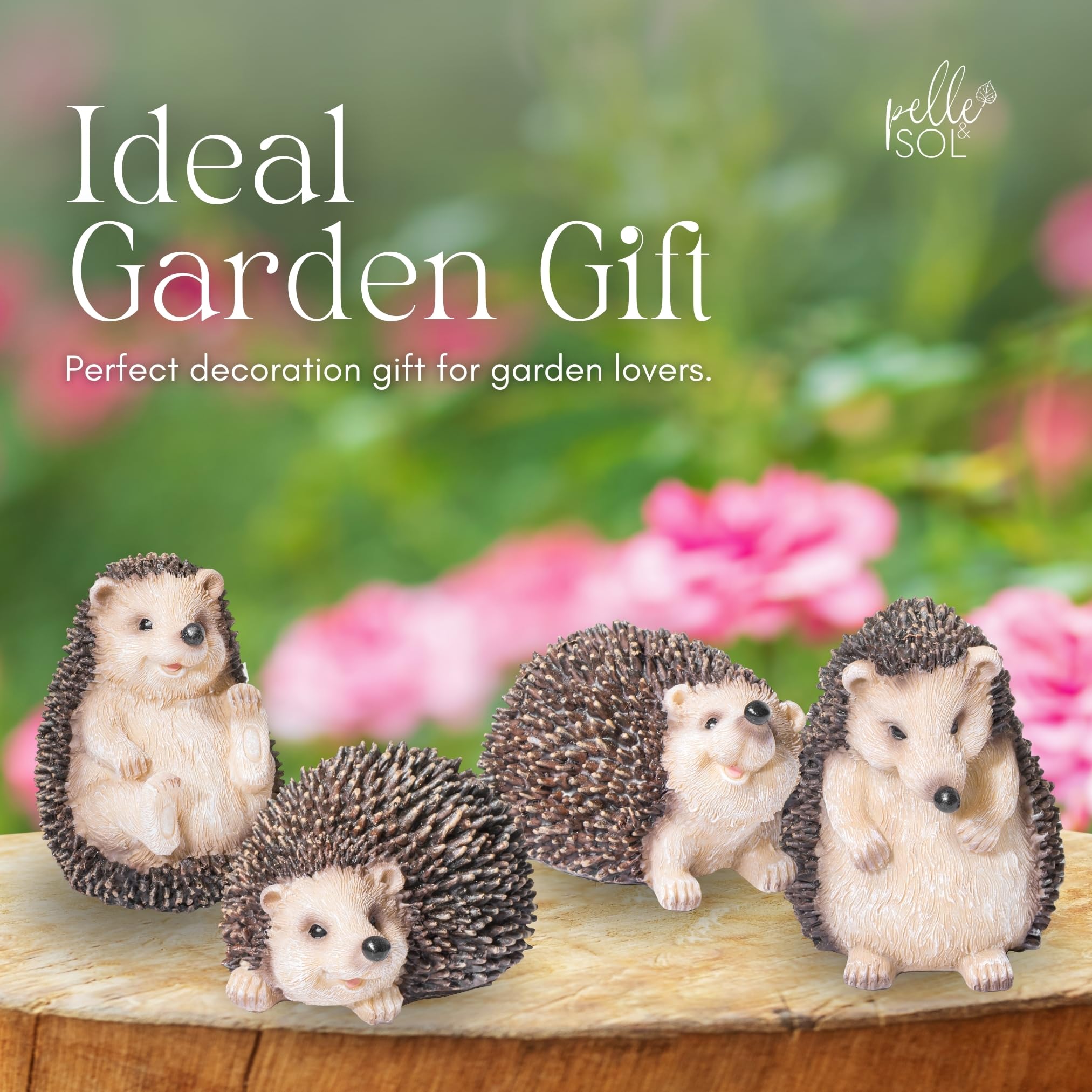 Garden Hedgehog Decorations