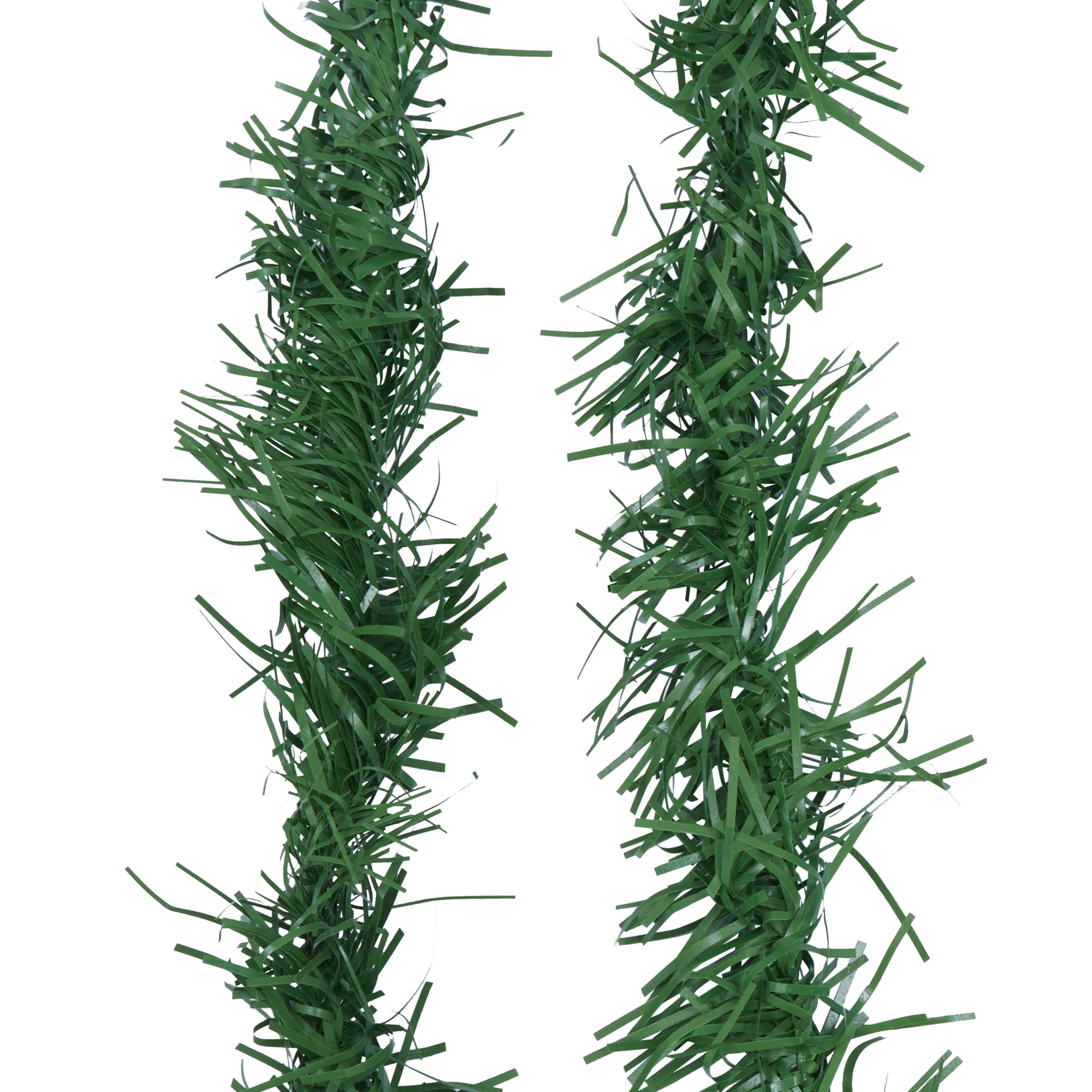 Green Christmas Tinsel Garland