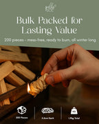 200 Natural Firelighters