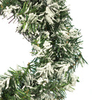 Snow Tipped Christmas Wreath