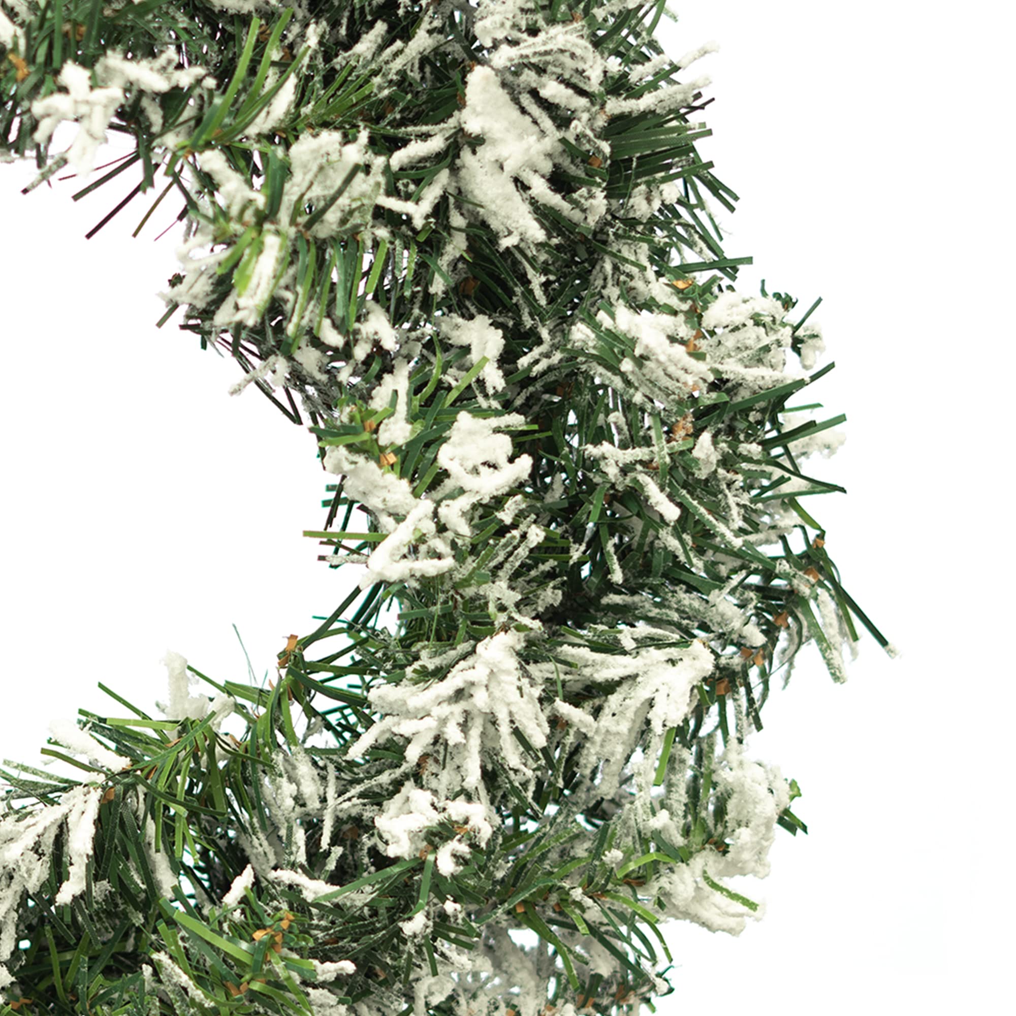 Snow Tipped Christmas Wreath
