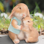 Garden Mother & Child Rabbit Ornament