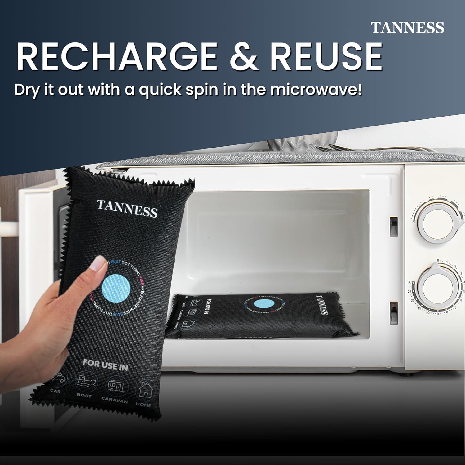 Reusable Moisture Absorber Bags