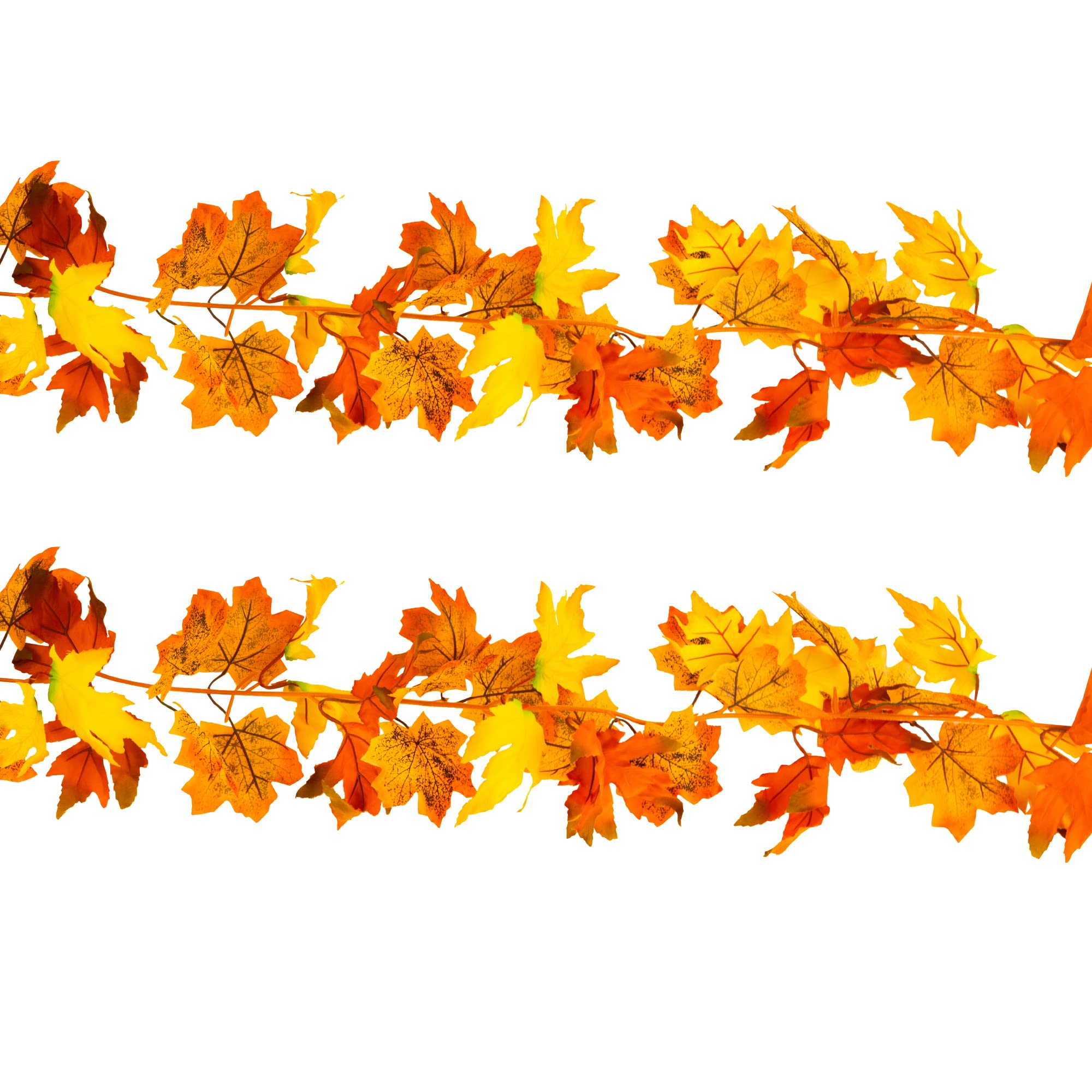 Realistic Autumn Maple Leaf Garland