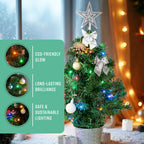45cm Pre Lit Mini Christmas Tree