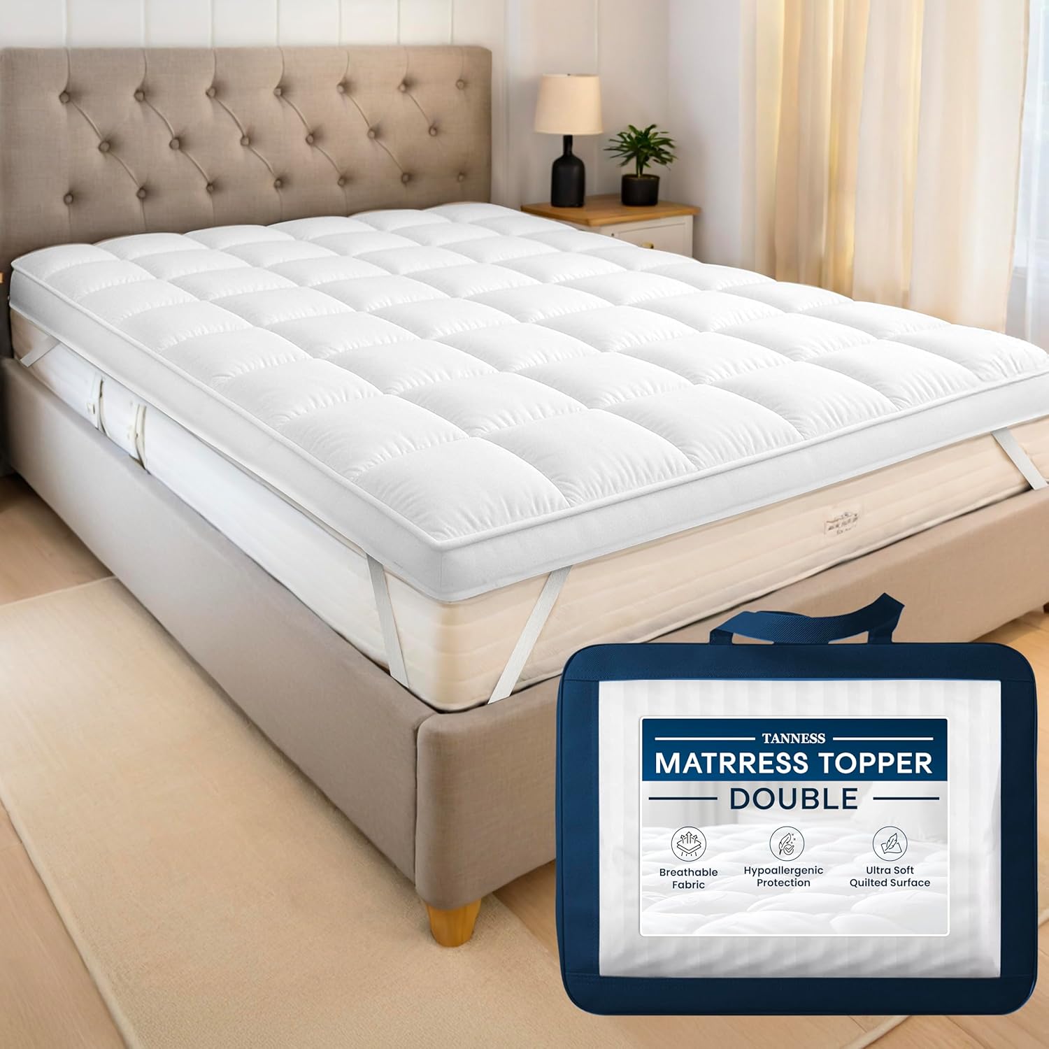 Extra Deep Premium Mattress Topper