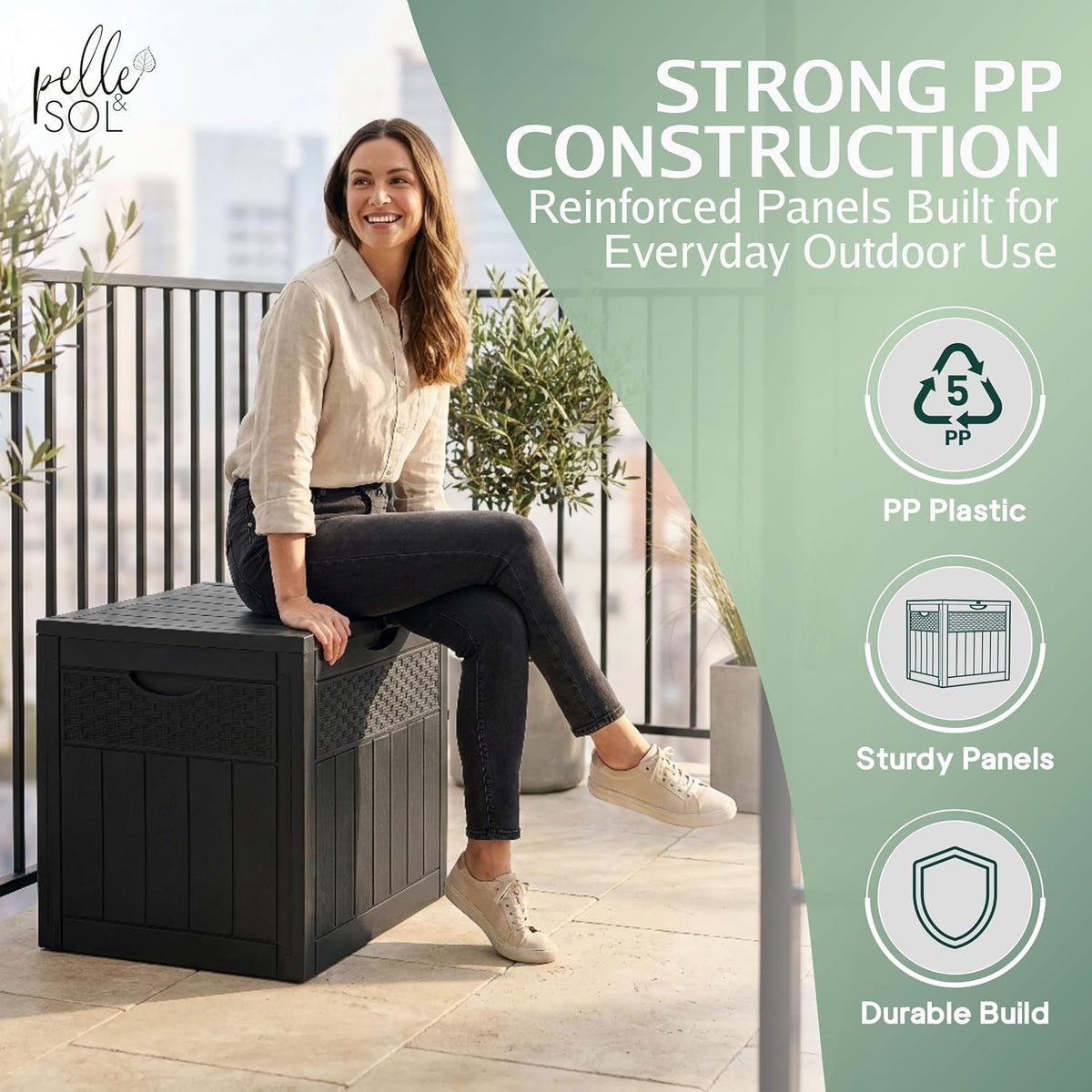 Outdoor Storage Box (126L) - DREIBACH