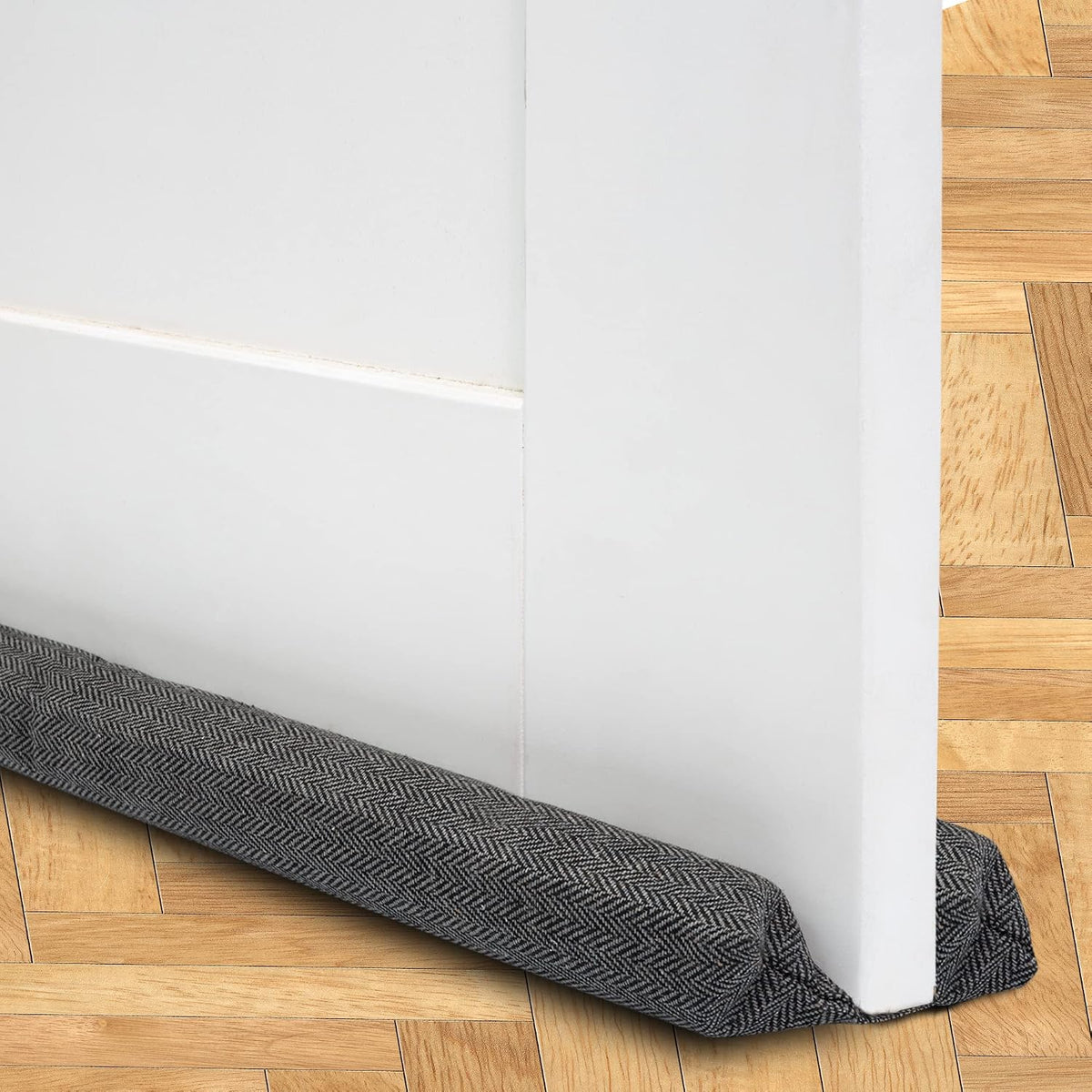 Black Double-Sided Draught Excluder - DREIBACH