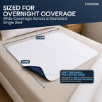 Washable Incontinence Bed Pads (86 × 91 cm, 2-Pack) - DREIBACH