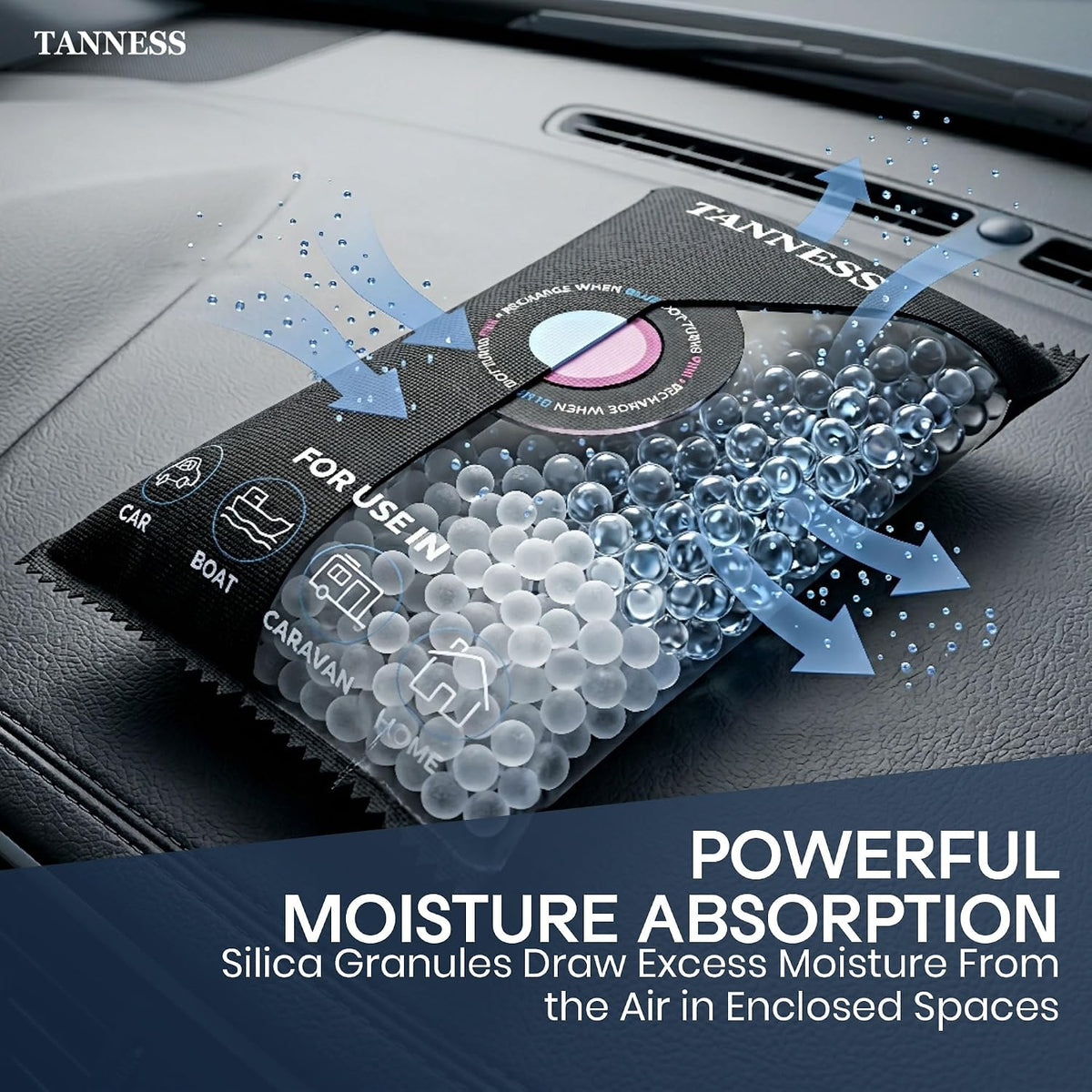 Reusable Car Dehumidifier Bags - DREIBACH