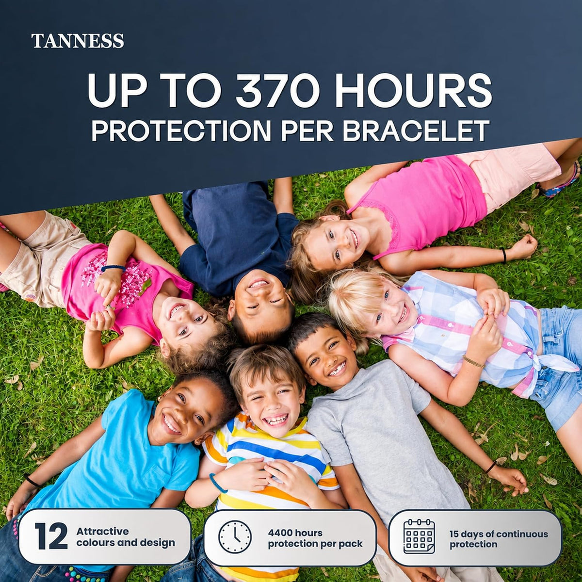 Woven Mosquito Repellent Bracelets (12-Pack) - DREIBACH
