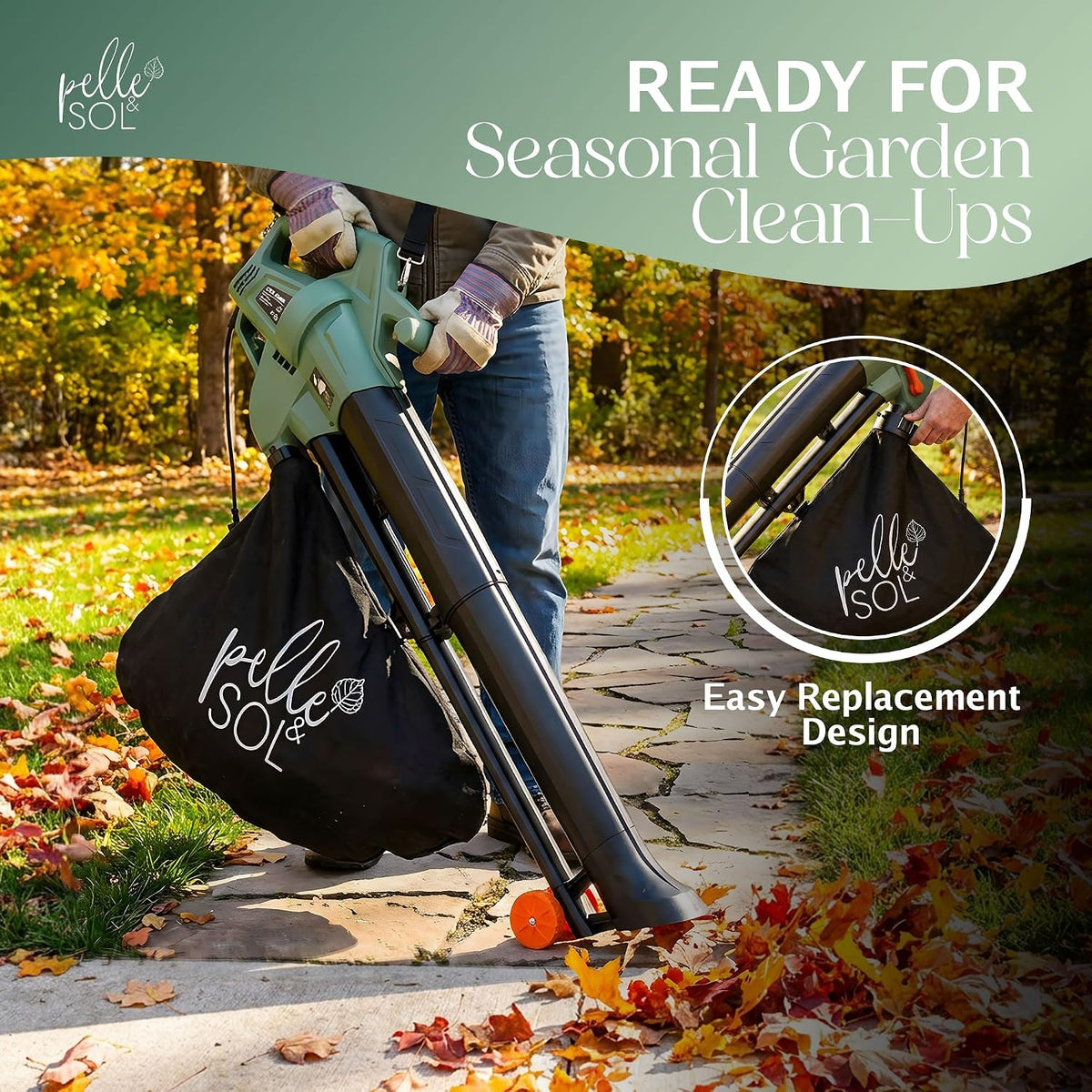 45L Leaf Blower Collection Bag - DREIBACH