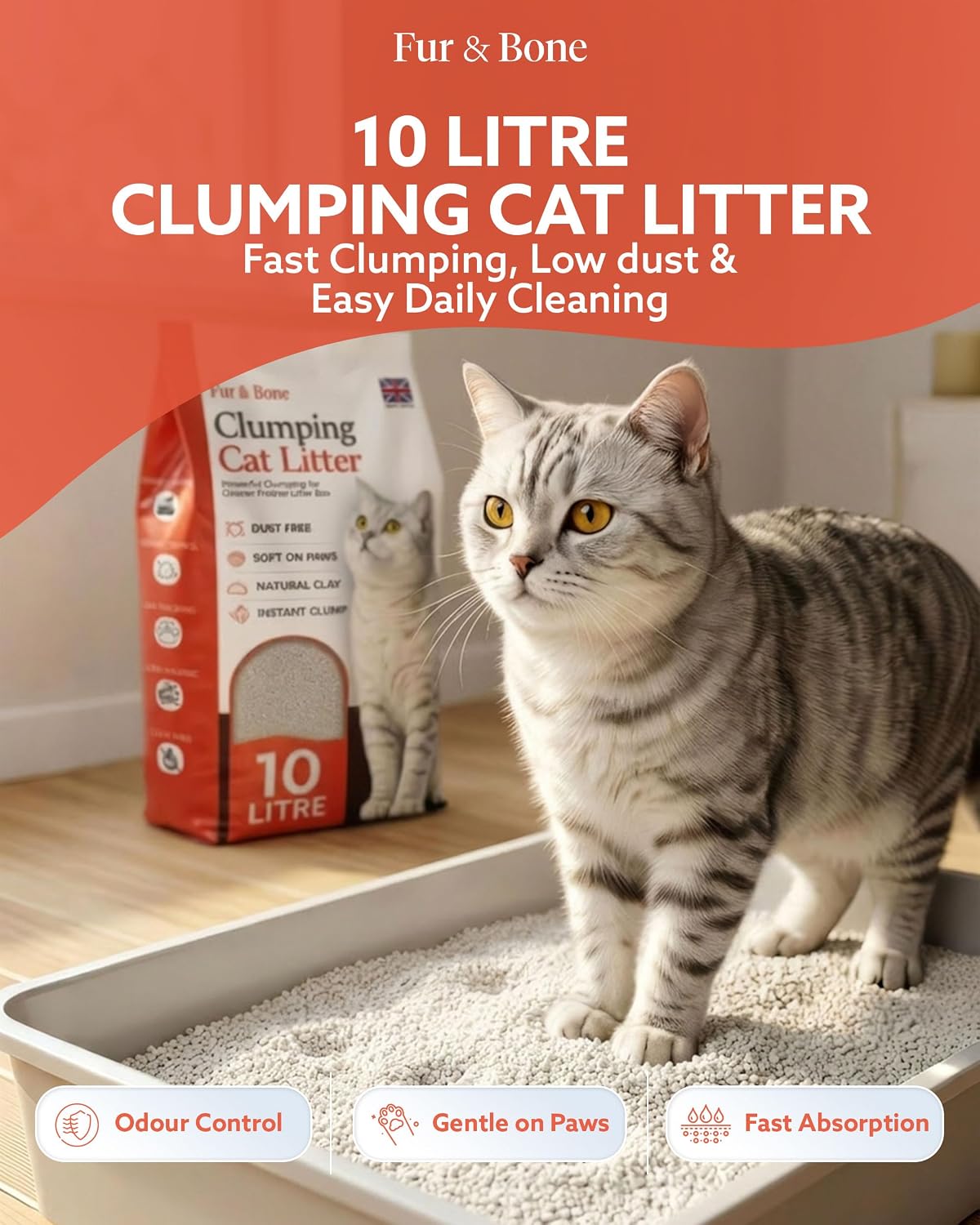 10L Clumping Cat Litter - DREIBACH