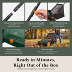 Manual Lawn & Leaf Sweeper - DREIBACH