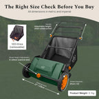 Manual Lawn & Leaf Sweeper - DREIBACH