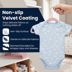 Baby Velvet Hangers-Home & Living-Sasha Morel-Pink-30 Pack-DREIBACH