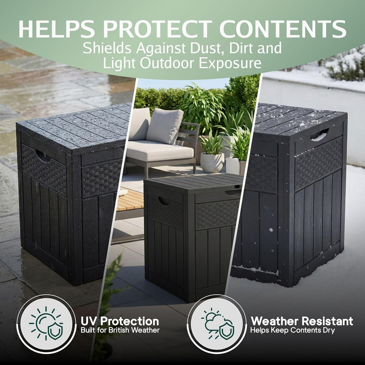 Outdoor Storage Box (126L) - DREIBACH