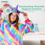 Kids Unicorn Blanket Hoodie - DREIBACH