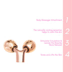 Electric Rose Quartz Face Roller