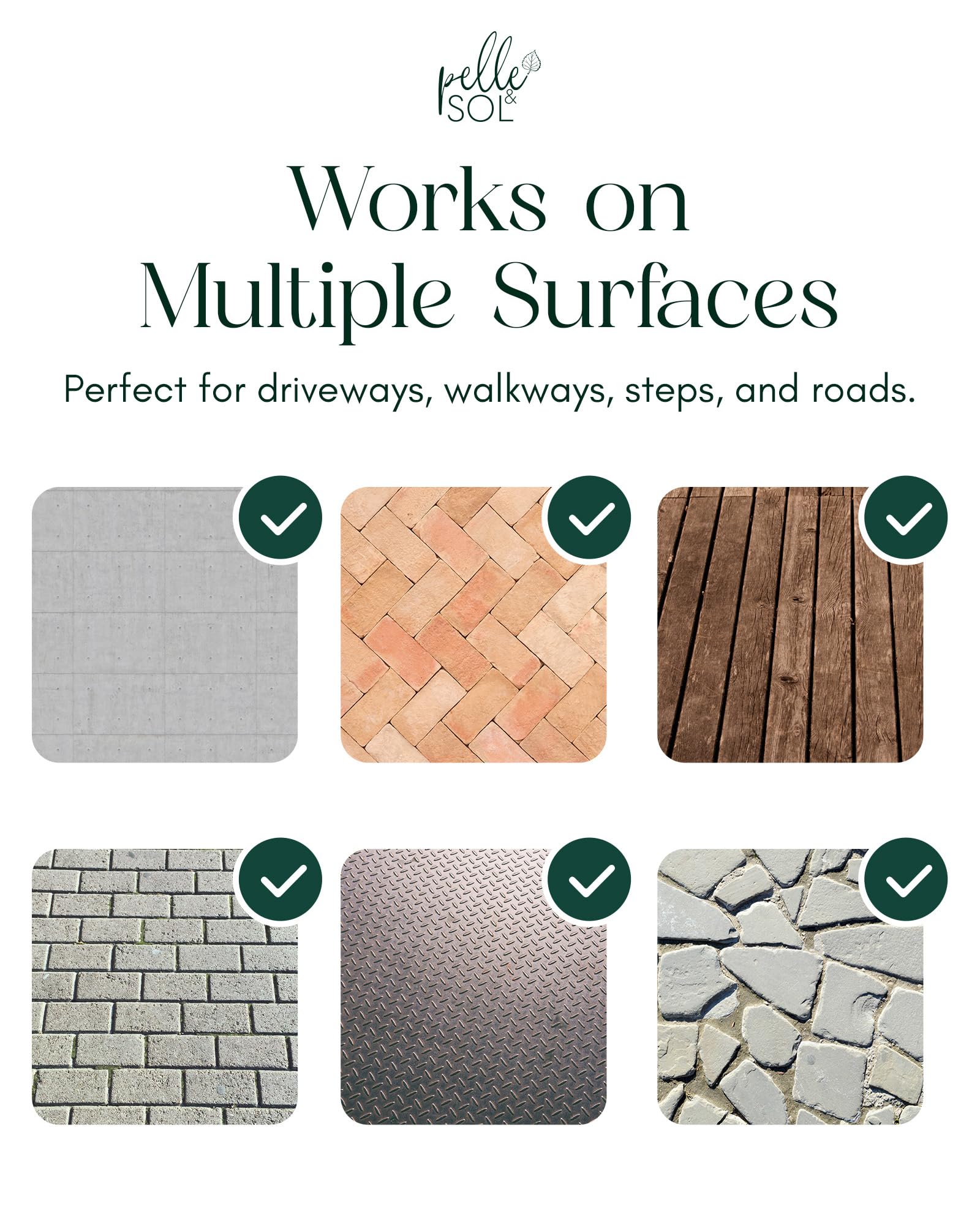 Fast-Acting White De-Icing Salt