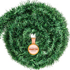 Green Christmas Tinsel Garland