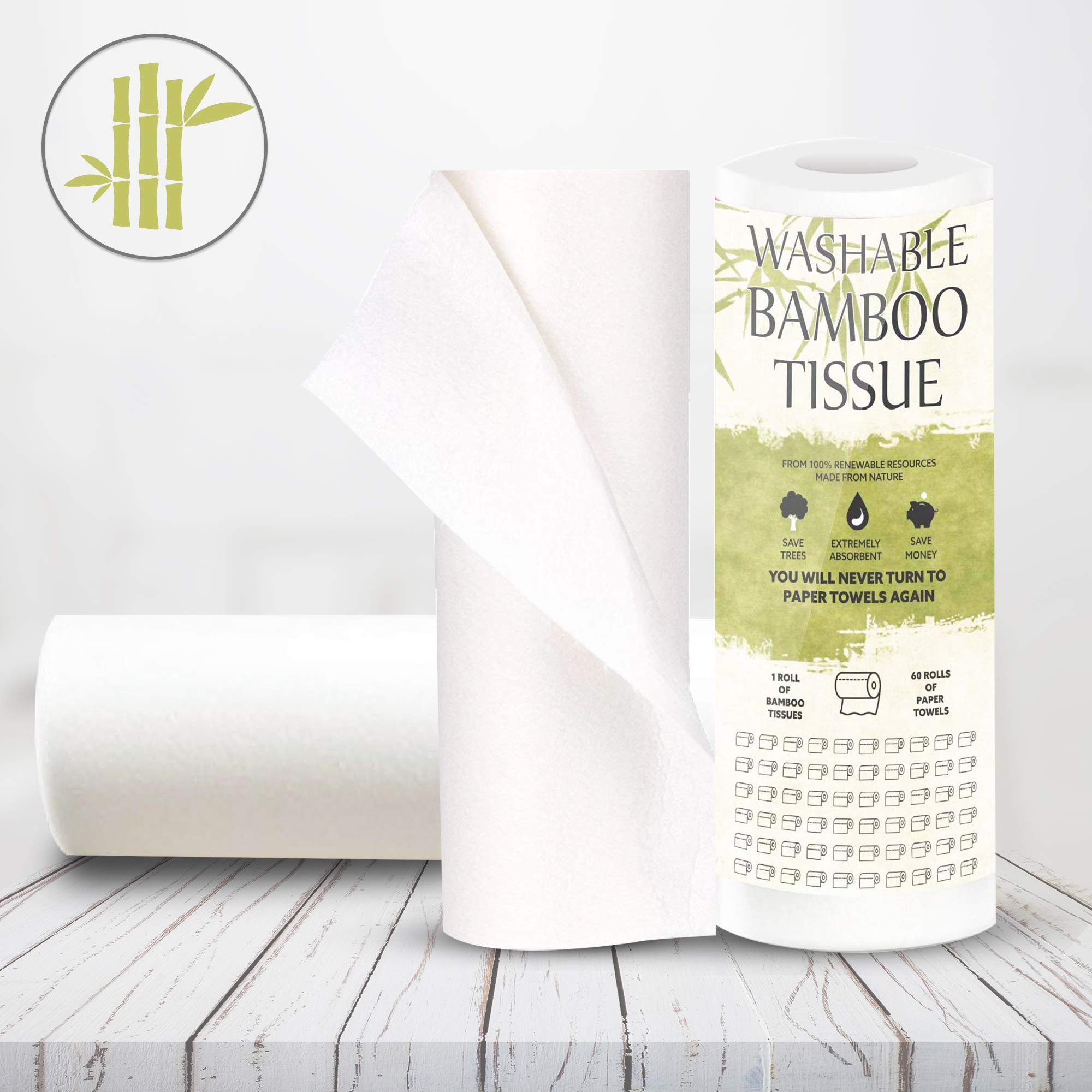Reusable Bamboo Kitchen Roll