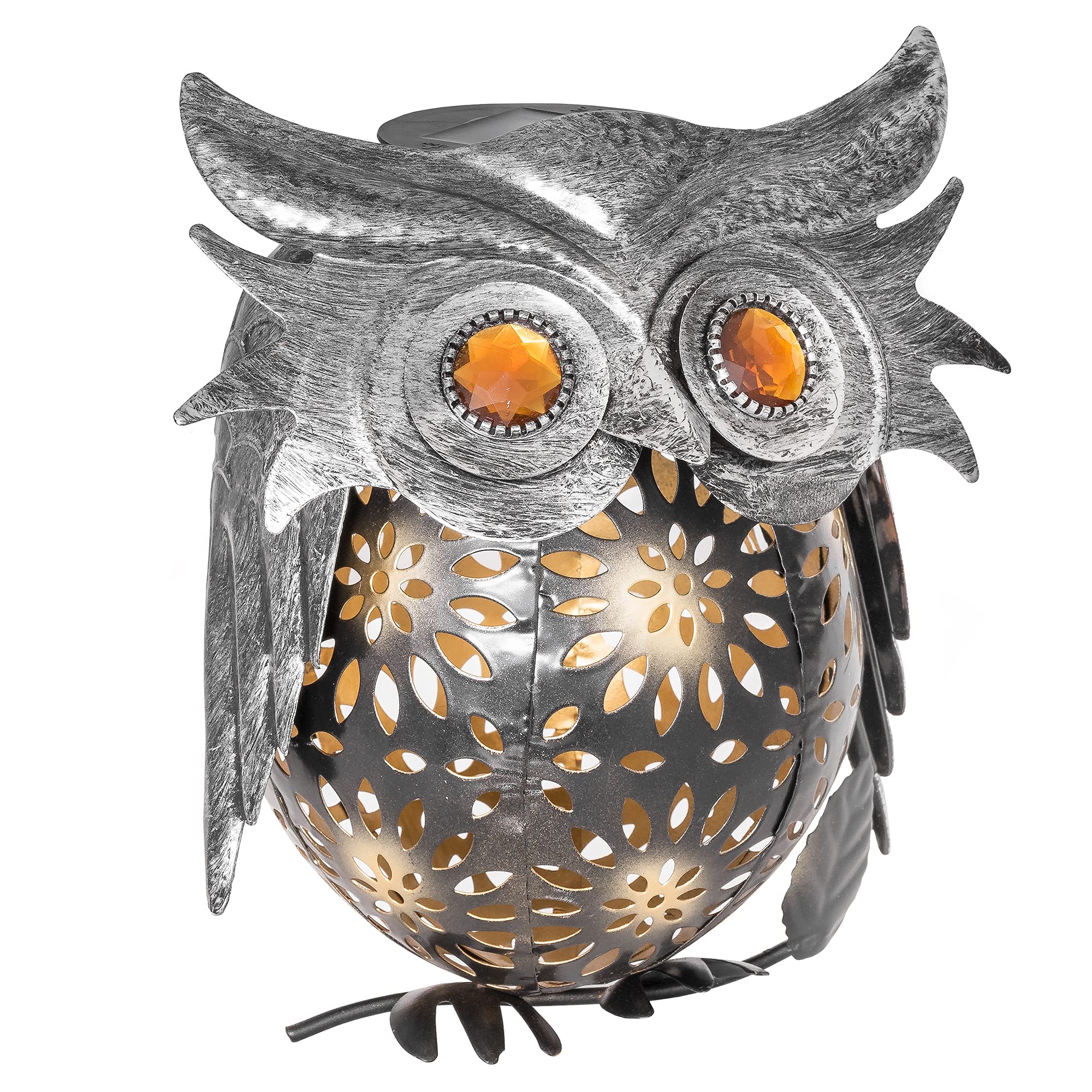 Decorative Owl Solar Lantern