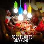 Colourful LED Pull Cord Lights