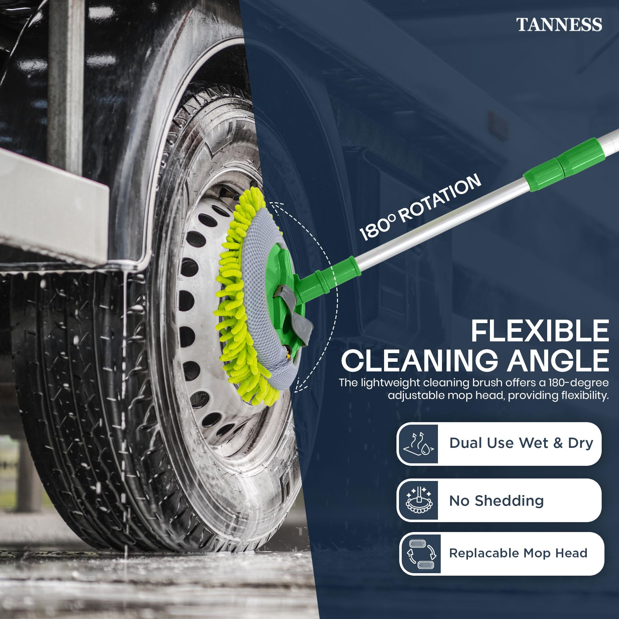 Extendable Microfibre Mop Kit