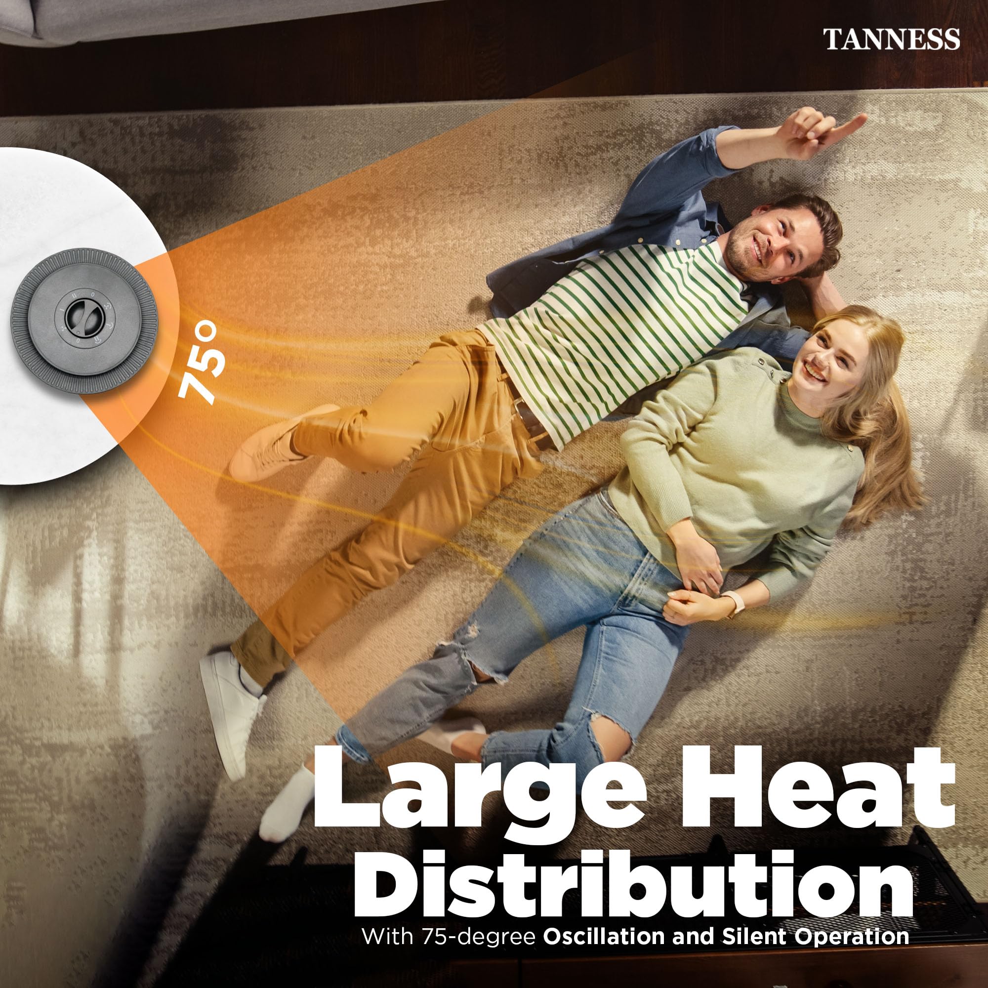 Dual Function Electric Fan Heater