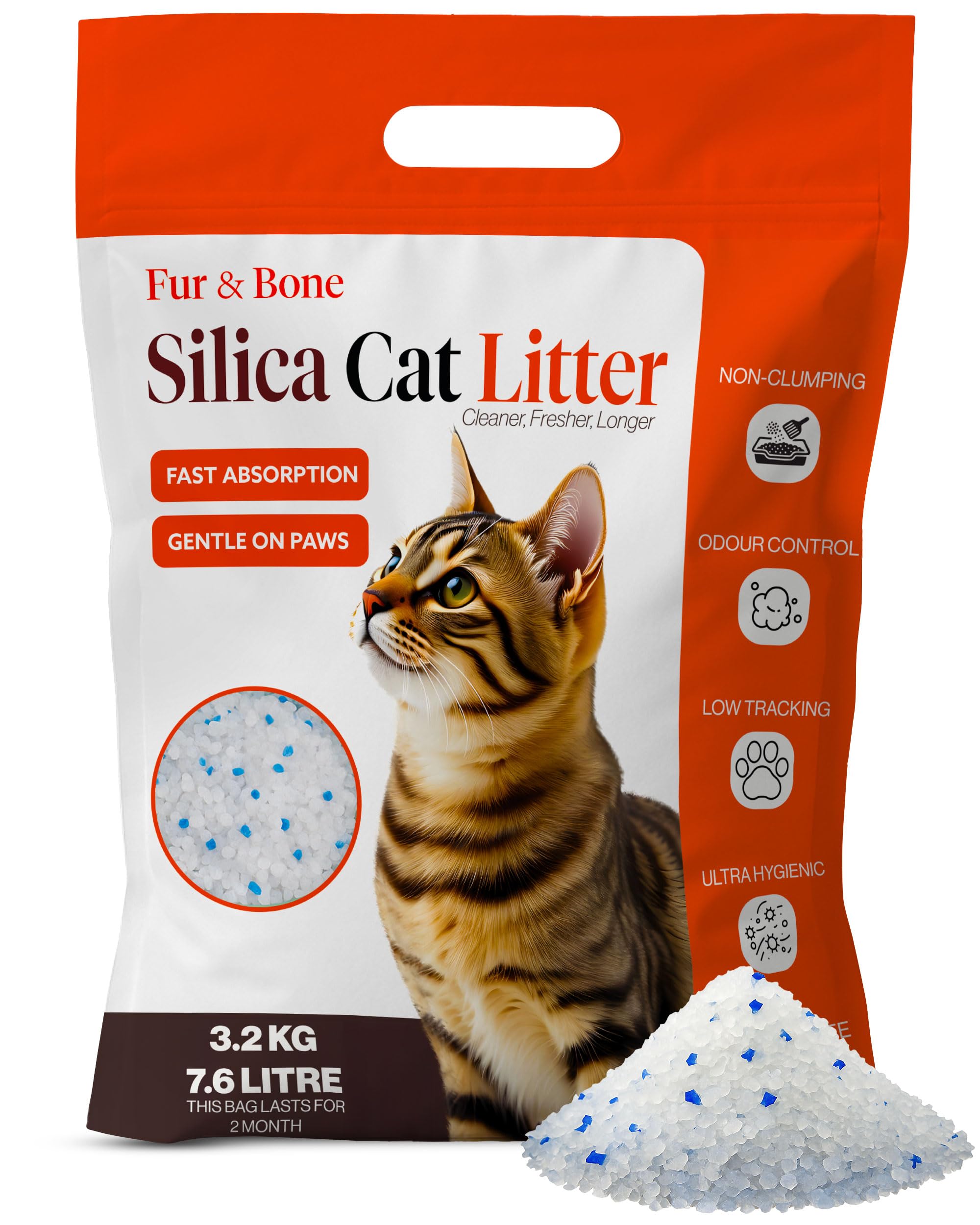 Ultra Absorbent Silica Cat Litter