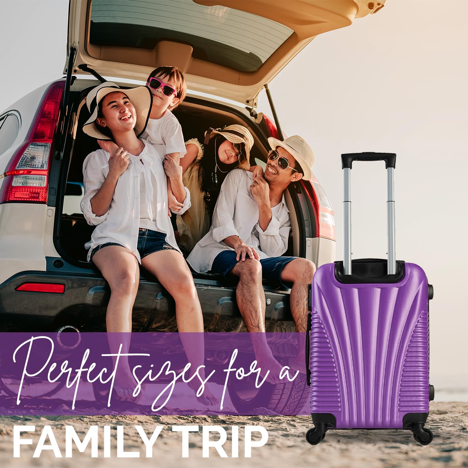 Lightweight Hard Shell Cabin Suitcase