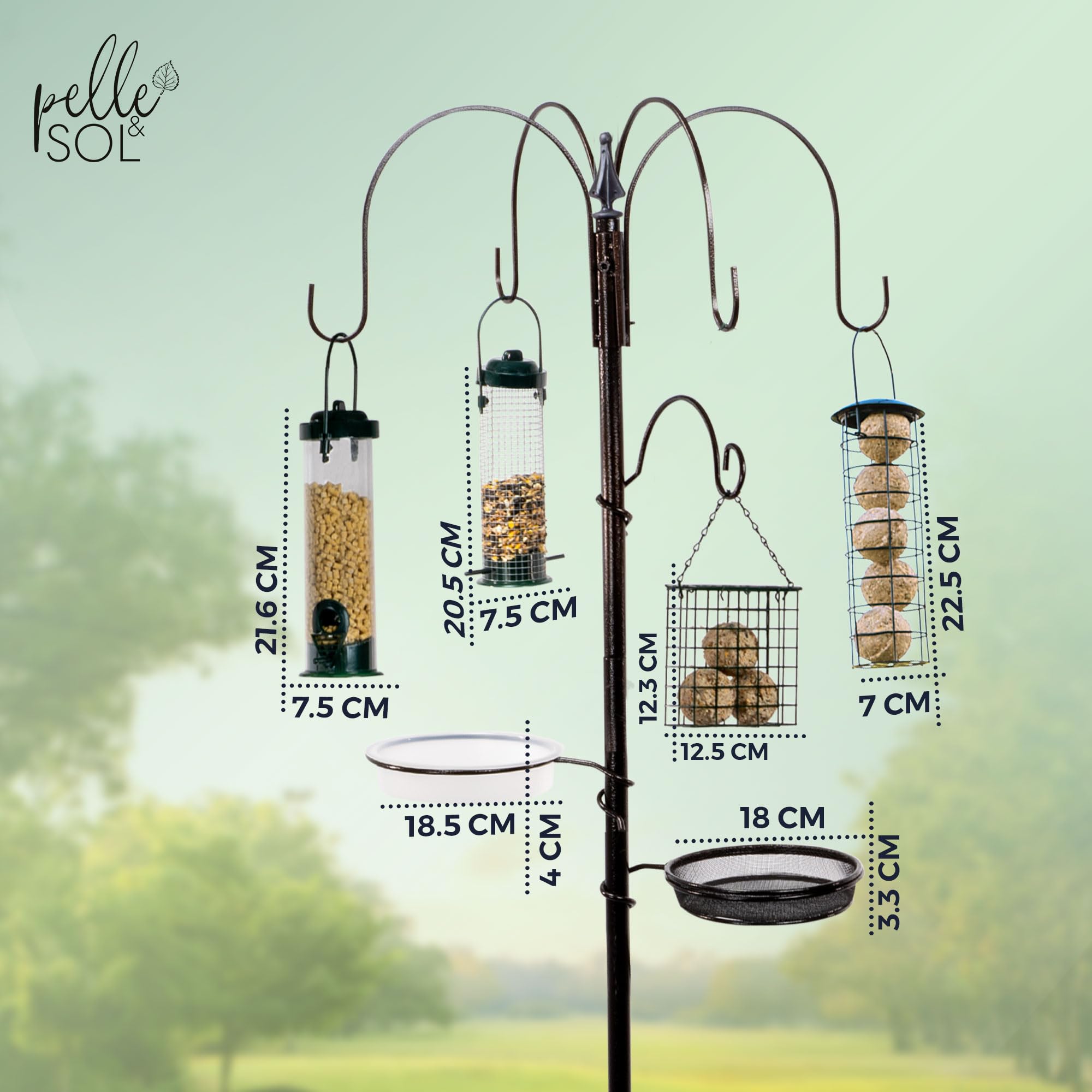 Outdoor Garden Bird Feeding Station